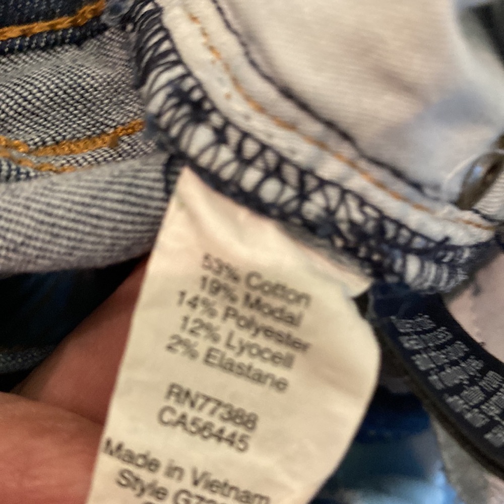 10/$25 JCrew// skinny jeans, size 27 - Picture 3 of 4